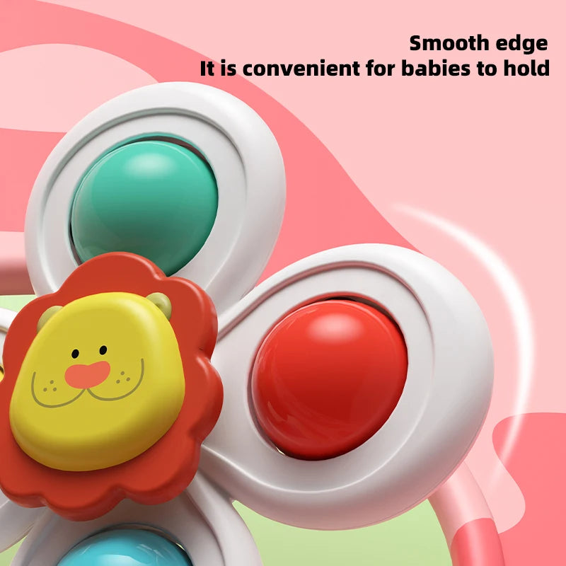 Suction Cup Spinner Toys – Fun Sensory Bath Toys for Babies & Kids (3PCS)