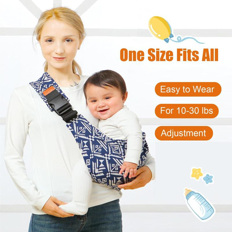 Baby Sling Carrier,2025 New Baby Sling,Toddler Carrier, Portable and Lightweight Sling,Non-Slip Hip Seat Carrying 10-30Lbs