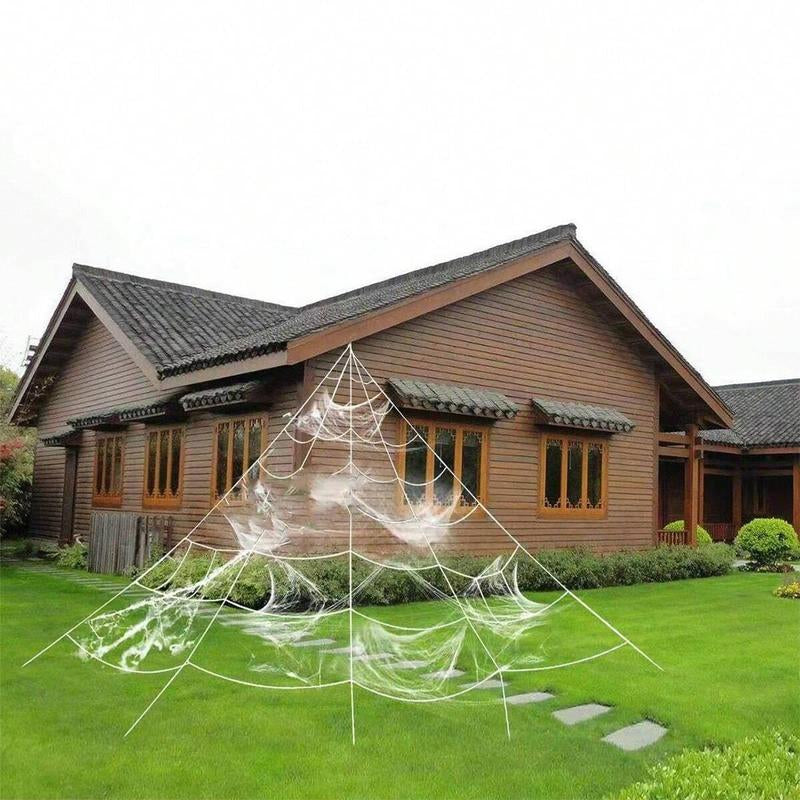 5M 250LED Spider Web Light, Halloween Spider Web Light, Halloween Decoration, Indoor Decoration, Gothic Style Bedroom Decoration