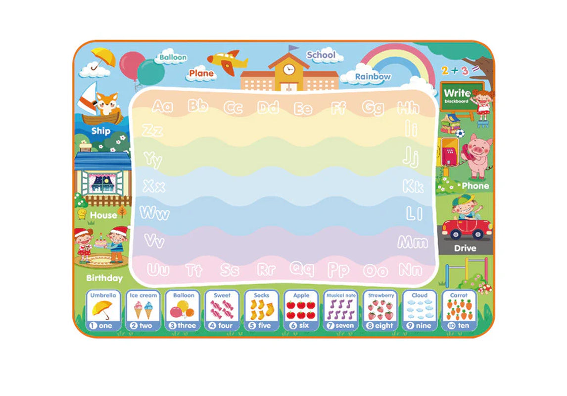 Children'S Educational Painting and Writing Blanket