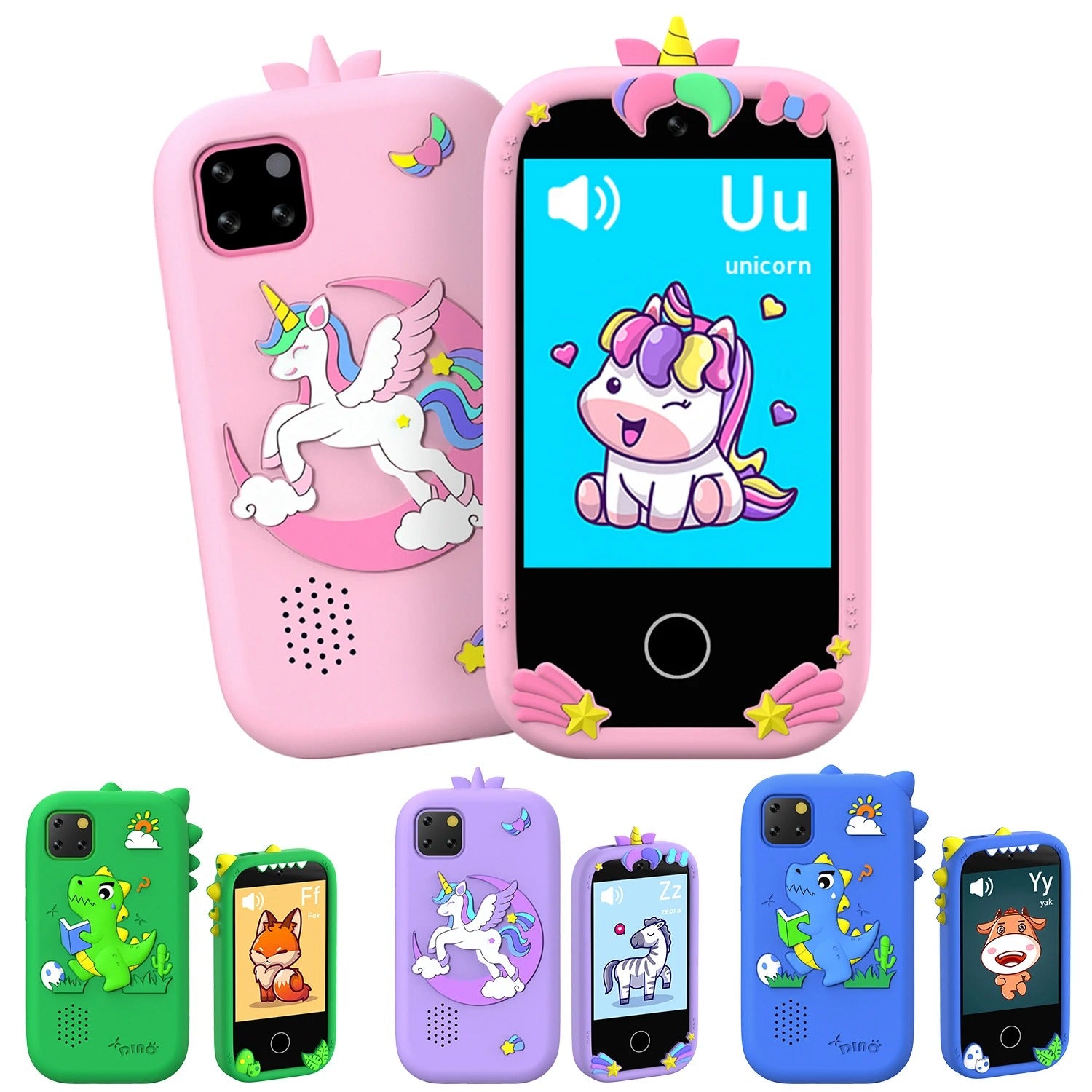 Kids Learning Phone – Educational Toy with Lights, Music & Interactive Games