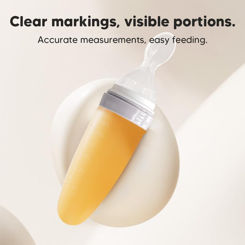 Mommed Baby Food Feeder, Silicone Food Dispensing Spoon, Baby Fruit Feeder Pacifier