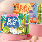 Montessori Busy Book – My First Learning & Activity Quiet Book for Babies