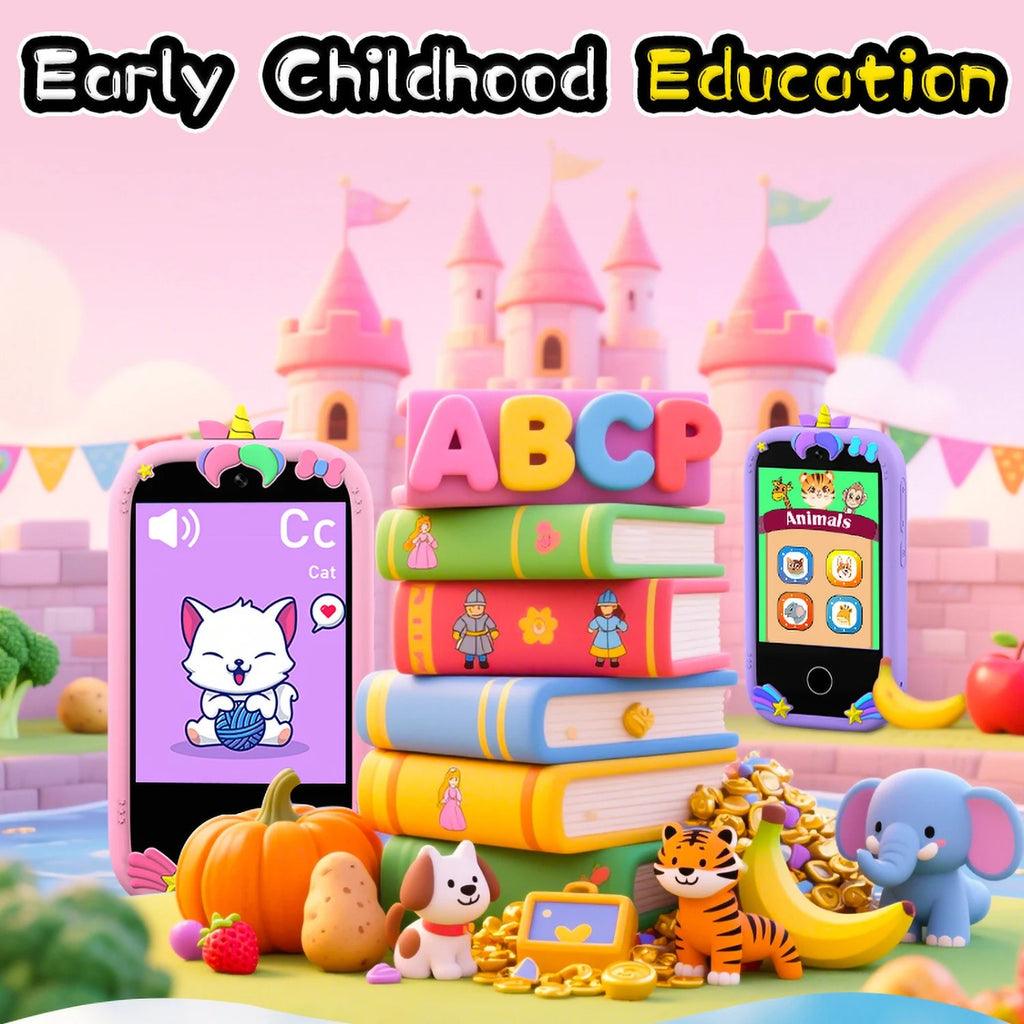 Kids Learning Phone – Educational Toy with Lights, Music & Interactive Games
