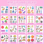 Talking Flash Cards Learning Toys for 1-6 Year Olds, Educational Interactive Flashcard Toy, Preschool Montessori Toys