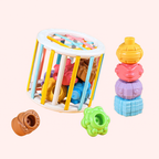 Montessori Sensory Blocks – Infant Shape Sorting Toy