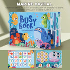 Montessori Busy Book – My First Learning & Activity Quiet Book for Babies