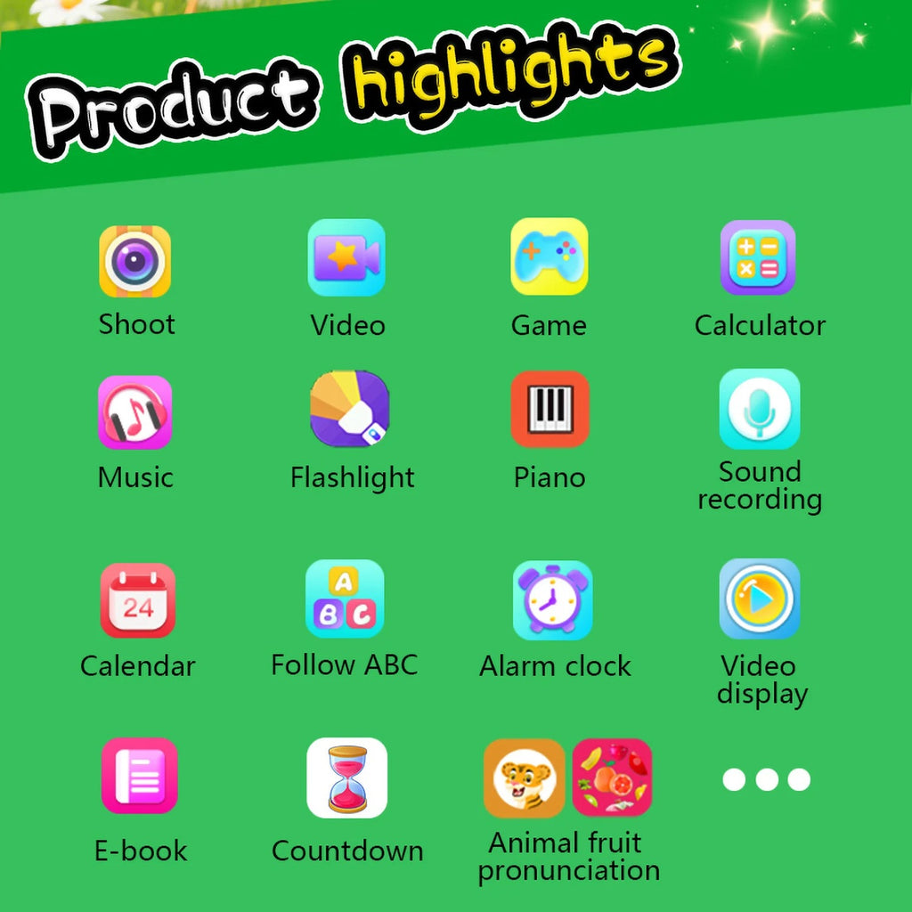 Kids Learning Phone – Educational Toy with Lights, Music & Interactive Games