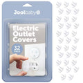 Outlet Plug Covers Clear Child Proof Electrical Protector Safety Caps - Jool Baby (32 -Pack)