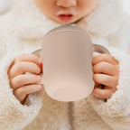 Silicone Sippy Cup Training for Baby 6 Months+ Soft with Straw Spill Proof Cups Toddlers Handles and Spout Lid Easy Grip,Toddler Training Cup with Handles