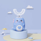 Kids U-Shaped Electric Toothbrush – Rechargeable 360° Cartoon Sonic Toothbrush