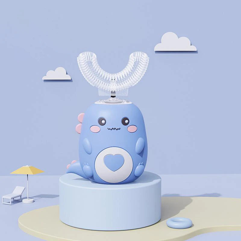 Kids U-Shaped Electric Toothbrush – Rechargeable 360° Cartoon Sonic Toothbrush