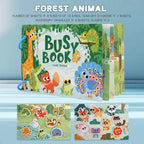 Montessori Busy Book – My First Learning & Activity Quiet Book for Babies