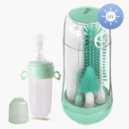 Mommed Baby Food Feeder, Silicone Food Dispensing Spoon, Baby Fruit Feeder Pacifier
