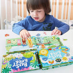 Montessori Busy Book – My First Learning & Activity Quiet Book for Babies