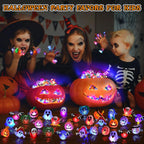 Halloween LED glowing rings(50pcs)