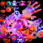 Halloween LED glowing rings(50pcs)