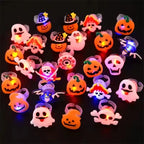 Halloween LED glowing rings(50pcs)