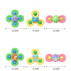 Suction Cup Spinner Toys – Fun Sensory Bath Toys for Babies & Kids (3PCS)