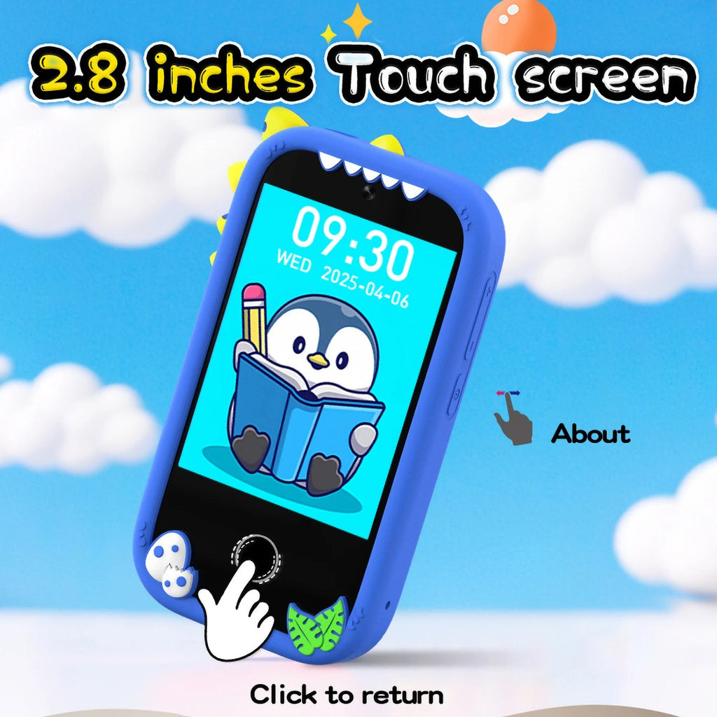 Kids Learning Phone – Educational Toy with Lights, Music & Interactive Games