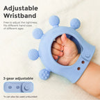 Silicone Baby Teether Diver Blue, Teething Relief Toys for Infant 0-12 Months, 1 Count