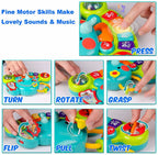 Baby Toys 6-12 Months, Musical Sensory Toy for Toddler 1 Year Old Boy Girls Easter Basket Filler