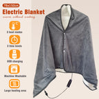 Multi-Purpose Electric Heating Blanket with Portable Charger