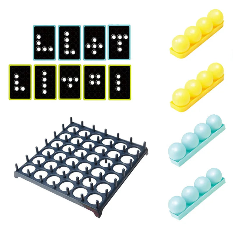 Kids Ball Bouncing Game – Fun Family Party Toss and Bounce Board Game